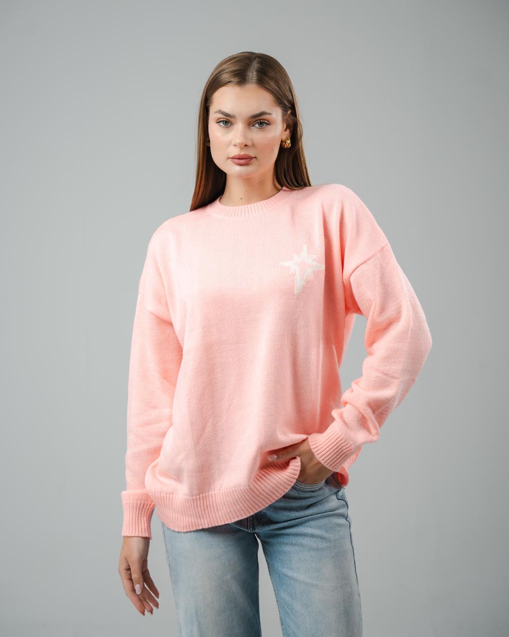 FROSTED ROSE SWEATER