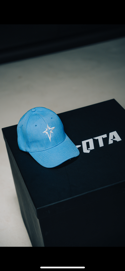 BABY BLUE LAQTA STAR CAP