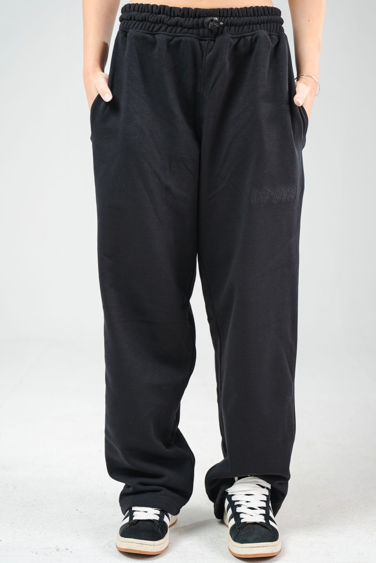 Black sweatpants