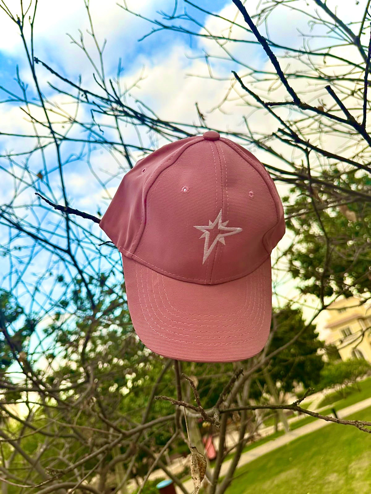 PINK STAR CAP