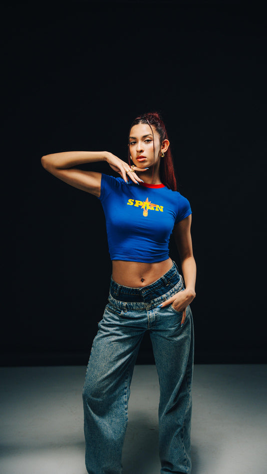 BLUE SPAIN TOP
