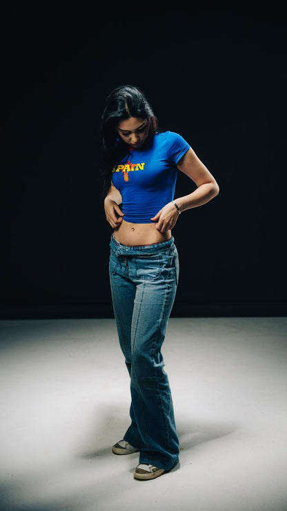 BLUE SPAIN TOP